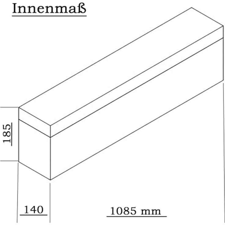 ECI Tools Werkzeugkoffer Aluminium Lang-Koffer Silber Deckel abnehmbar, 1100 x 155 x (1 Stück) - Abschließbar, Neopren-Innenverkleidung, Stoßgeschützte Ecken – Bild 4