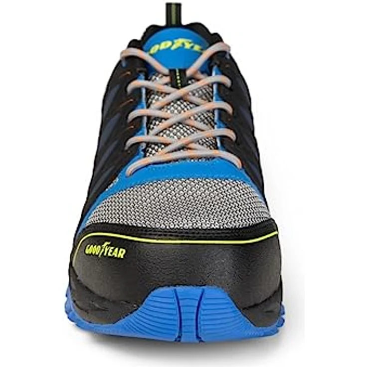 Goodyear Gyshu1503 S1 SRA HRO Sicherheitsschuh, Schwarz - rutschfeste Sohle, Zehenschutzkappe, durchtrittsichere Sohle – Bild 2