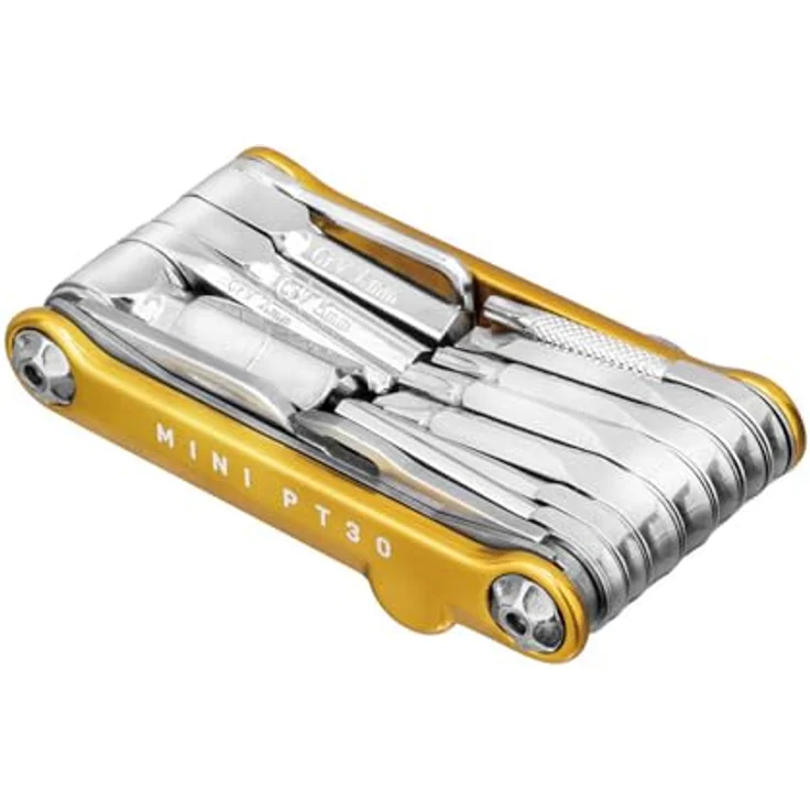 Topeak Unisex  Erwachsene Mini PT30 Multitool, Gold, 7,4 x 4 x 1,9 cm – Bild 3