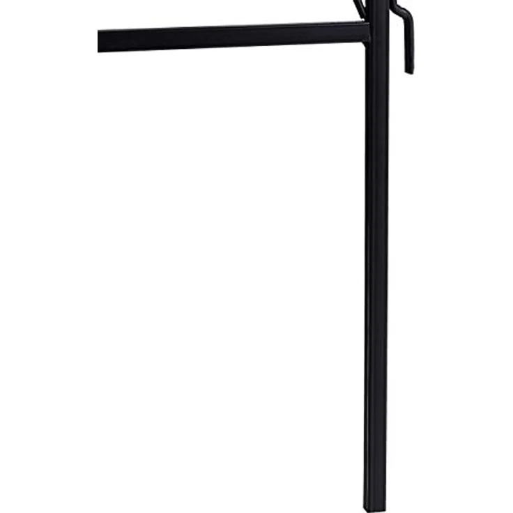 Relaxdays - Rankgitter Metall, 3er Set, zum Stecken, Rankhilfe für Kletterpflanzen, 122 x 31 cm, Spalier Garten, schwarz – Bild 9