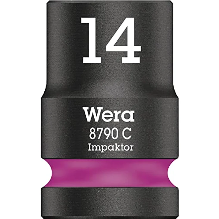 Wera Bit- und Steckschlüsselset 8790 C Impaktor, Steckschlüsseleinsatz mit 1/2"-Antrieb und Take it easy Werkzeugfinder – Bild 1