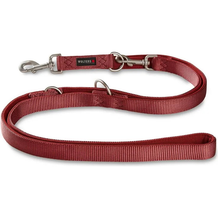 Wolters Führleine Professional Comfort, dreifach verstellbar, waschbar, hohe Zuglast bis 360 kg, 100% Nylon und Neopren mit Polsterung