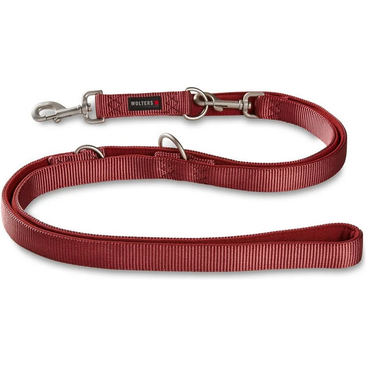 Wolters Führleine Professional Comfort, dreifach verstellbar, waschbar, hohe Zuglast bis 360 kg, 100% Nylon und Neopren mit Polsterung – Bild 1