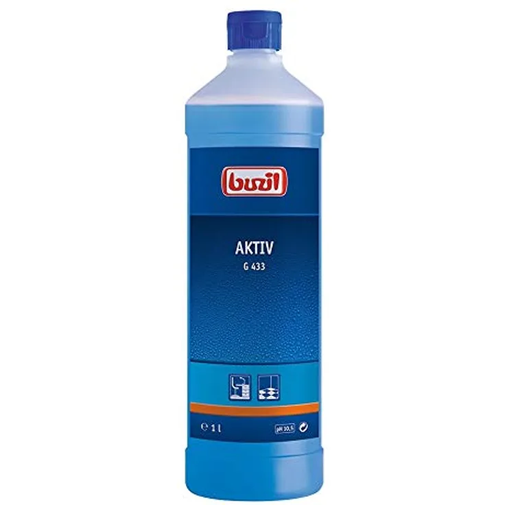 Allzweckreiniger, Universalreiniger, Intensivreiniger Buzil Aktiv G433, grünblau, 1l