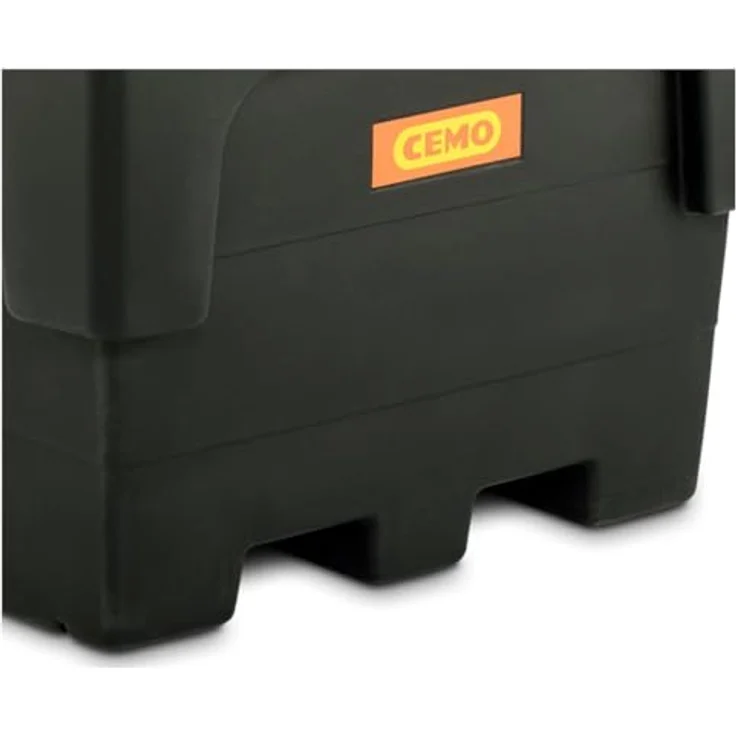 Cemo IBC-Auffangwanne 1.100 l, Polyethylen mit Stützkreuz, B x H x T: 146 x 85 x 117 cm, stapelbar, unterfahrbar – Bild 3