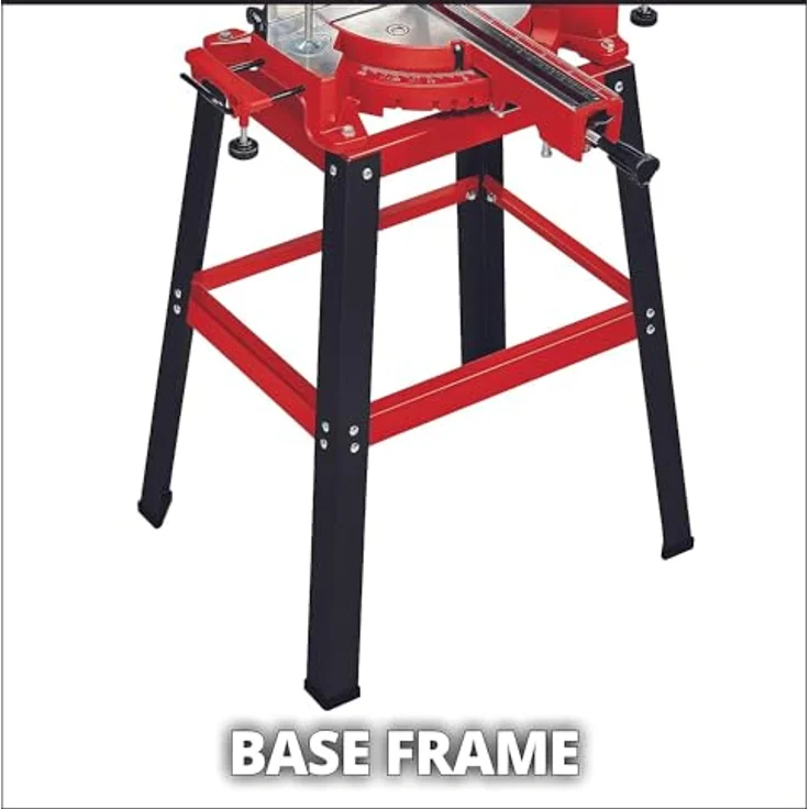 Einhell Zug-Kapp-Gehrungssäge TC-SM 2531-2 U (1900 W, 4.800 U-min, Ø254 x ø30 mm Sägeblatt, Laser, neigbarer Sägekopf, inkl. HM-Sägeblatt) – Bild 4