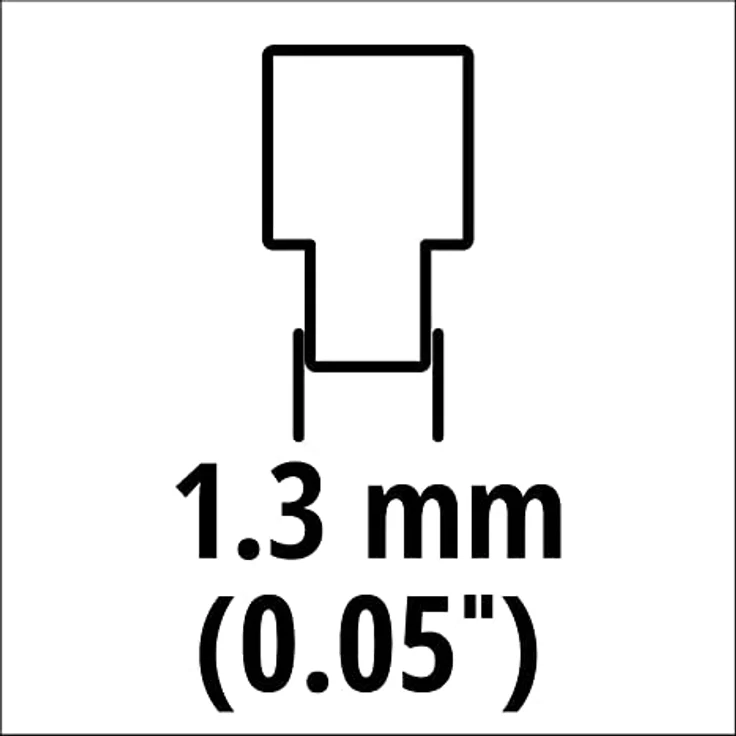 Original Einhell Ersatzkette 40cm (Kettensägen-Zubehör, passend für Elektro-Kettensäge GC-EC 2040, Kettenlänge 40 cm, 57 Treibglieder, 3/8 Zoll Kettenteilung) – Bild 3