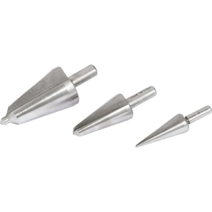 FRITZFURT 3151-1105 HSS-G Schälbohrer-Set, 3-teilig, 14 mm, 20 mm, 30.5 mm, Gesamtlänge 185 mm, korrosionsbeständig, Zylinderschaft – Bild 2