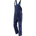 KÜBLER Workwear KÜBLER IMAGE DRESS NEW DESIGN Arbeits-Latzhose dunkelblau/Kornblumenblau