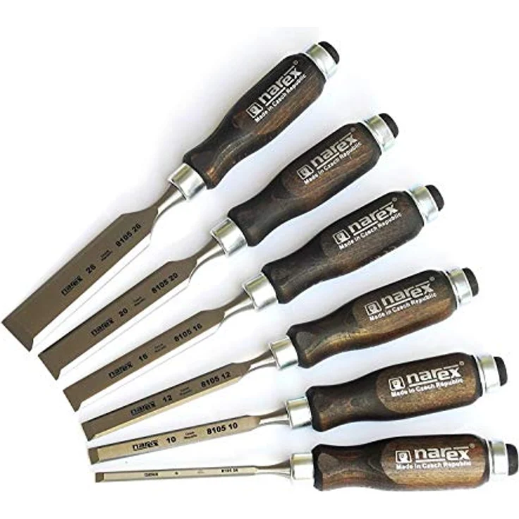 Narex Stechbeitel Set in Holzkiste, 6-teilig - Preisvergleich – Bild 2