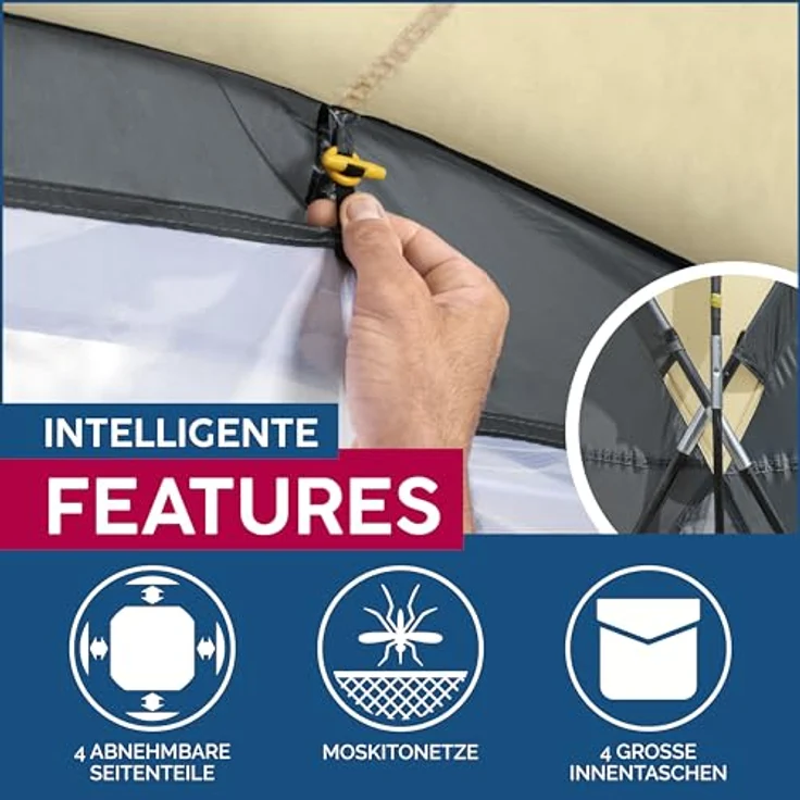 Bestway LAY-Z-SPA Spa Pavillon, 390 x 390 x 255 cm – Bild 5