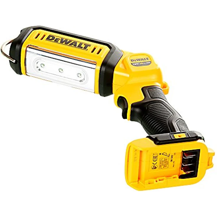 Dewalt DCL050 Akku LED-Leuchte 18V, 250-500 Lumen, 9-fach verstellbarer Lampenkopf, IP 54, ohne Akku und Ladegerät – Bild 3