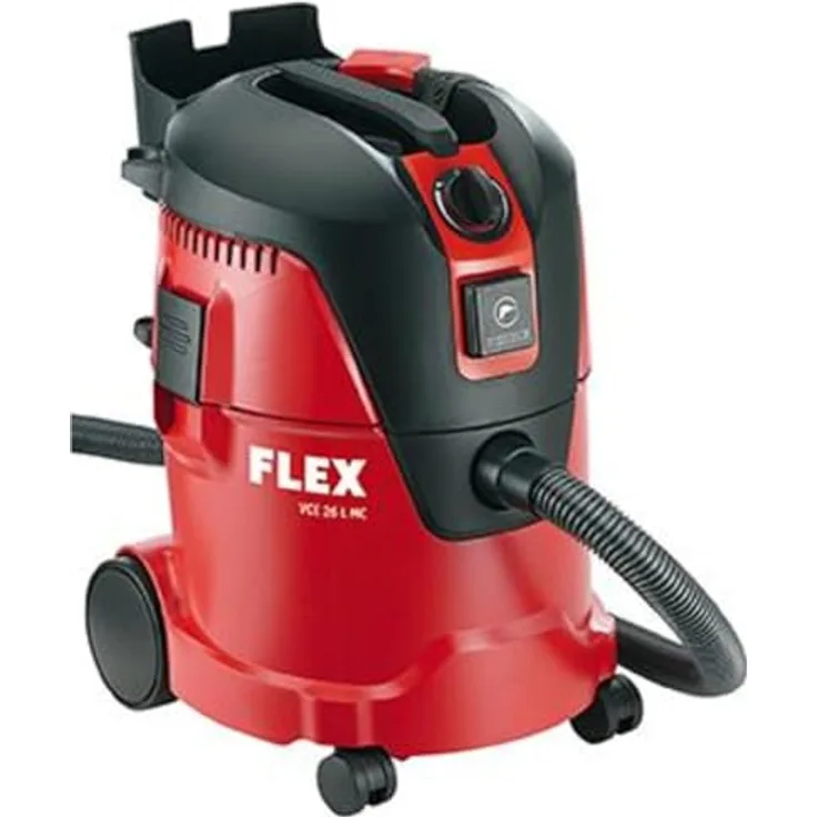 Flex Sicherheitssauger VCE 26 L MC (1200 W, Industriesauger mit Zubehör, Behälter 25 l, Füllmenge Flüssigkeiten 16 l, Schlauchlänge 3,5 m) 405426