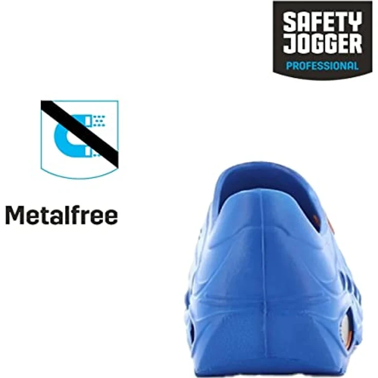 Safety Jogger Oxyva OB Berufsclogs, ESD-zertifiziert, antibakteriell, wasserdicht, electric blue, Größe 45/46 – Bild 5