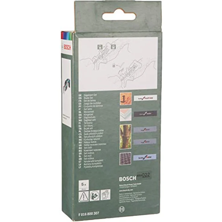 Bosch Keo Sägeblatt-Set 5-tlg 5er – Bild 4