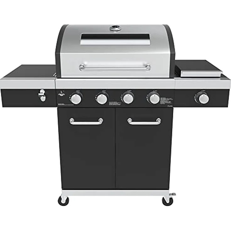 Gasgrill "KINGSTON" von El Fuego® | 4 + 1 Brenner | Infrarotbrenner | 2 Brenner + 2 Hochleistungsbrenner | LED-Beleuchtung | mit Sichtfenster | Brenner aus Edelstahl | inkl. Abdeckhaube | AY 505 – Bild 2
