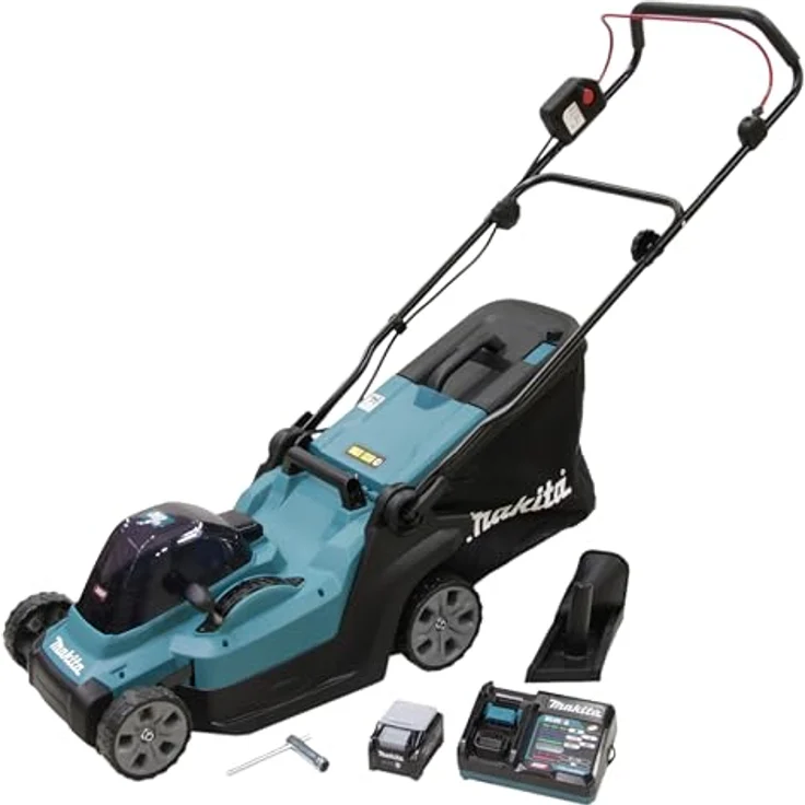 Makita Rasenmäher LM003GM102 XGT, Akku, 40V / 4Ah, mit Akku, Ladegerät und Fangkorb 40 Liter – Bild 2