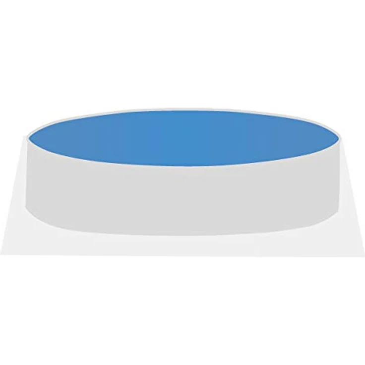 Steinbach Rund-- Poolfolie, Ø 360 x 90 cm, Stärke 0,22 mm, überlappend, blau, 011900 – Bild 5