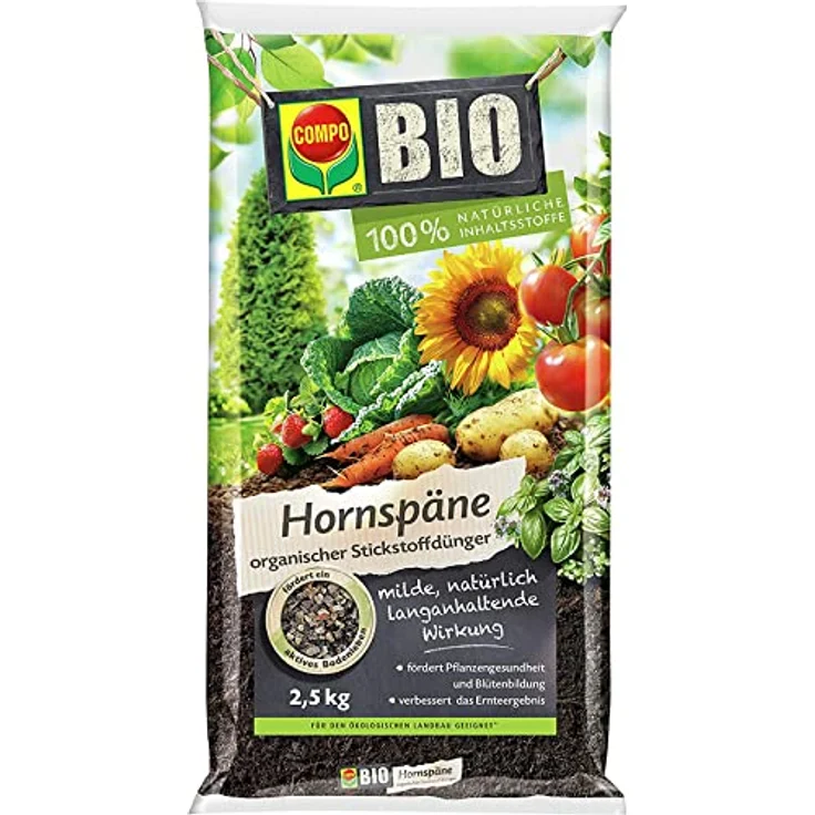 Compo Bio Hornspäne Compo 12611 2,5kg Hsp 2.5 – Bild 2