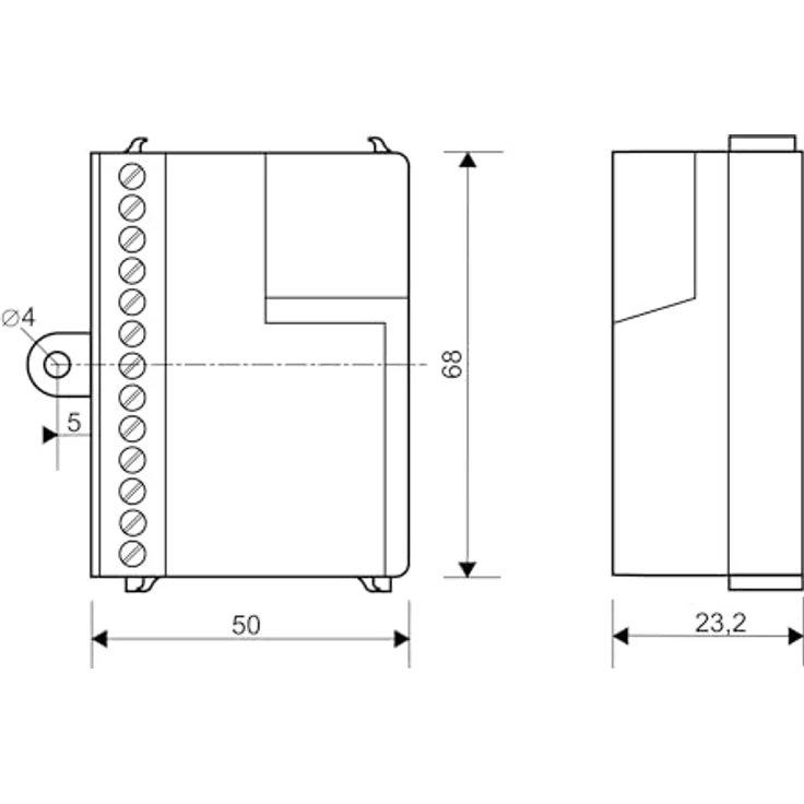 Busch-Jaeger Einbau-Tastenerweiterung 83111-101, Schalter-Zubehör für die Elektroinstallation – Bild 3