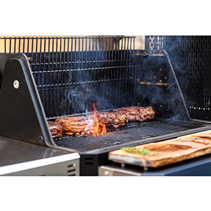 Masterbuilt Holzkohlegrill + Smoker Gravity FED 1050 Grill, schwarz – Bild 4