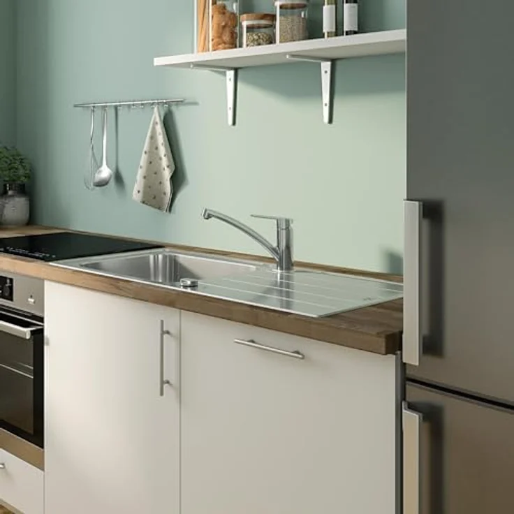 Grohe Start Eco Küchenarmatur, Einlochmontage, schwenkbarer Rohrauslauf, chrom – Bild 9