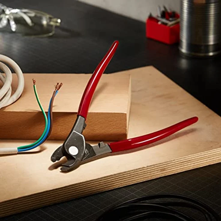 C.K T3963 Kabelschneider Geeignet für (Abisoliertechnik) Alu- und Kupferkabel, ein- und mehrdrähtig 11mm – Bild 2