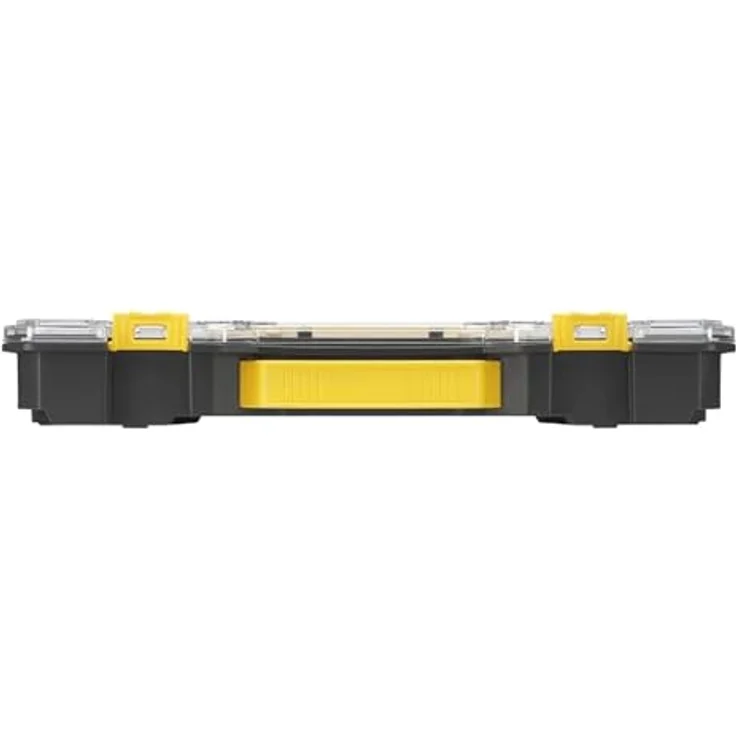 STANLEY FMST17838-1 PRO-STACK™ 2/3 Organiser, transparent mit herausnehmbaren Trennwänden und stapelbarem Design – Bild 4