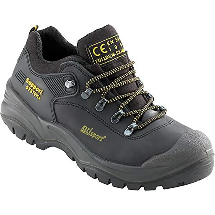 Grisport 701LDV16/45 Asiago, Halbschuhe S3, schwarz, Größe 45