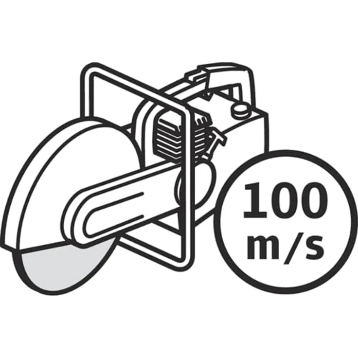 Klingspor A 924 R Großtrennscheiben, 356 x 4 x 20 mm gerade, 10 Stück, Kronenflex Schruppscheiben – Bild 2
