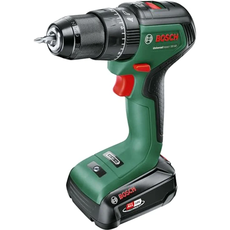 BOSCH UniversalImpact 18V-60 Schlagbohrschrauber + SET 06039D7106 – Bild 3