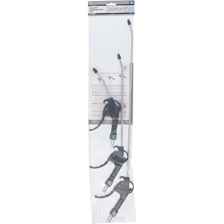 BGS Druckluft-Ausblaspistolen-Satz, 3-teilig, 110-500 mm – Bild 7