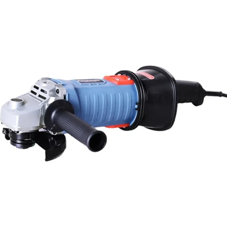FANZTOOL Multischleifer Betonschleifer Winkelschleifer Sanierungsfräse 1400W Set mit Absaughaube und Schleifteller und Metallbürste und Sandpapier, mit Drehzahlregelung – Bild 9