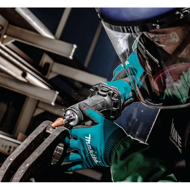 Makita Akku-Geradschleifer 40V GD001GZ, leistungsstarker Schleifer mit XPT und AFT, für Schleifstifte bis 38 mm Ø – Bild 14