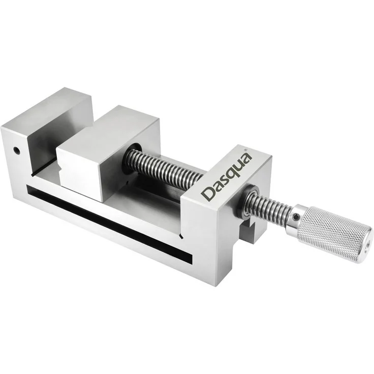 Dasqua 8802-5110 Präzisions-Werkzeugmacherschraubstock, Backenbreite 63mm, max. Spannweite 73mm, gehärteter 20CrMnTi-Stahl