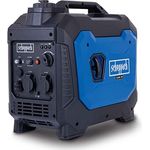 Scheppach Inverter Benzin Stromerzeuger SG3500i Stromgenerator Notstromaggregat | mit Invertertechnik für sensibler Elektronik | 3500W | Steckdosen 2x230V / 2xUSB Typ A / 1x12V DC | 66 dB Lautstärke