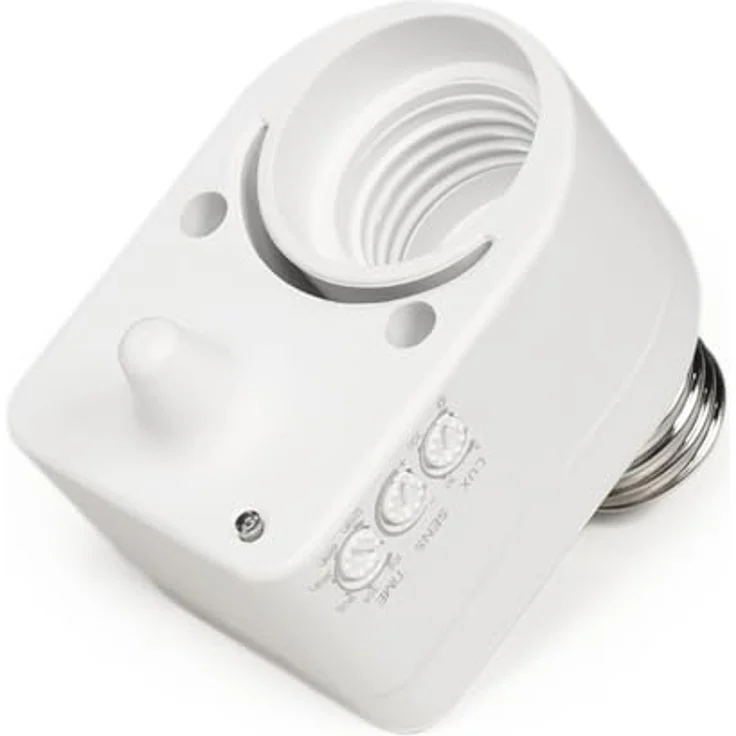 McShine - HF-Mikrowellen-Bewegungsmelder mit E27 Fassung | LX751 | 230V, 60W – Bild 2