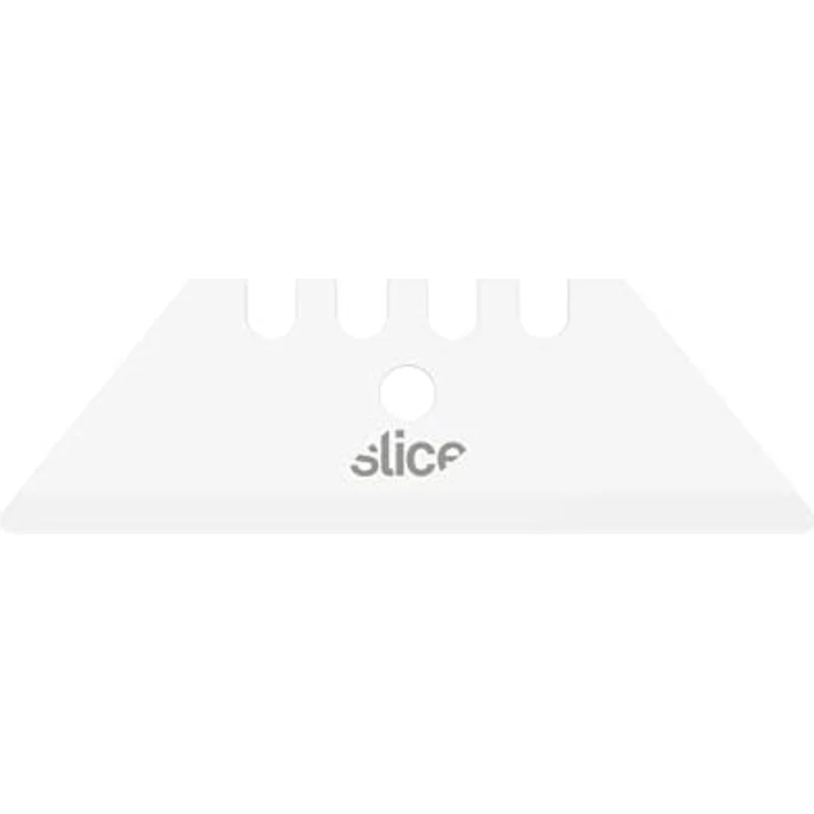 SLICE Cuttermesser Slice 10524, Keramische Ersatzklingen abgerundet, 2er Set mit finger-friendly® Sicherheitsfeature – Bild 1