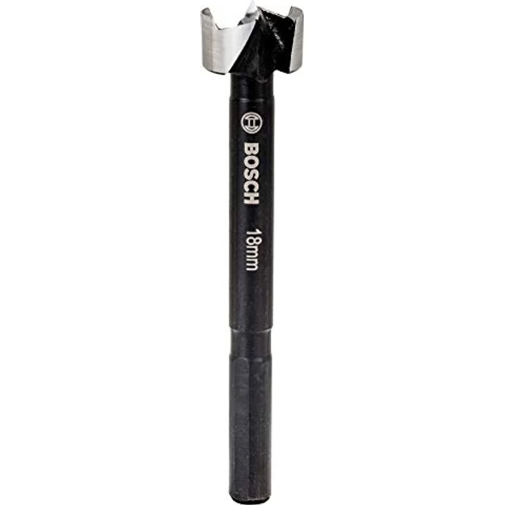 BOSCH Forstnerbohrer DIN 7483 G, 18 x 90 mm, präzises Bohren für Weich- und Hartholz, Schaftdurchmesser 8 mm – Bild 1