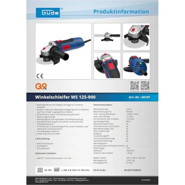 Güde WS 125-900 – Bild 6