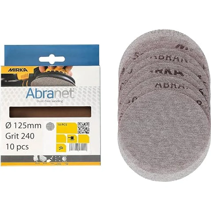 Mirka ABRANET 125mm Grip P240, 10-Pack - AE232F1025 – Bild 2