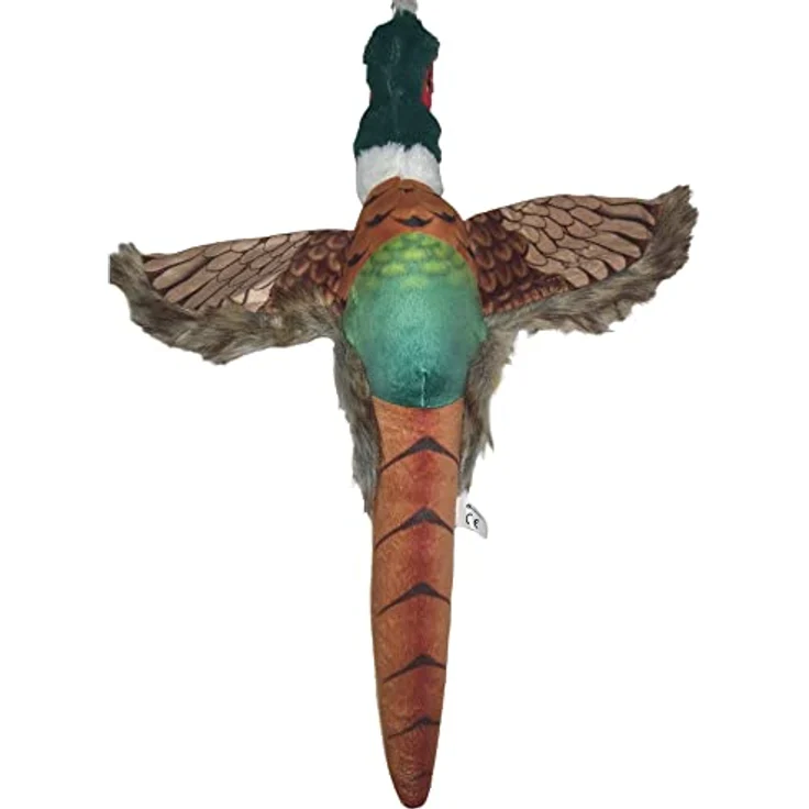 Flamingo HS PALOMA Fasan aus Plüsch, 45 cm, proteinreiche und gesunde Leckerei für Haustiere – Bild 2