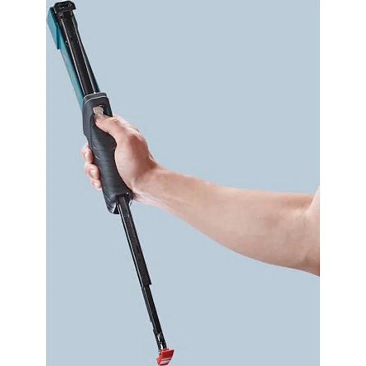 Novus Tools Hammertacker J-044, für 6-12 mm Flachdrahtklammern Typ G, robustes Vollmetallgehäuse mit ergonomischem, rutschfestem Griff, blau – Bild 4
