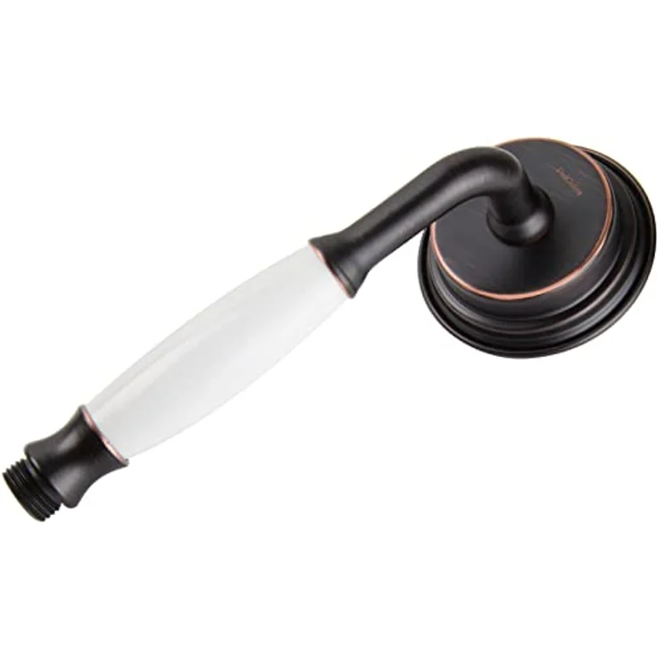 PaulGurkes Duscharmatur PGSETCLASSIC2-QP, Messing-Duschsystem mit Schwarz und Kupferelementen, 2-Wege Umsteller für Regendusche & Handbrause, höhenverstellbar – Bild 4