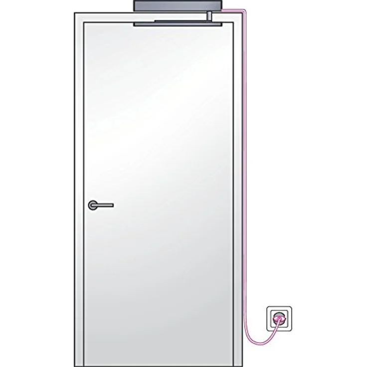 Hörmann Doortronic, Innentür-Antrieb mit 2-Kanal Handsender (Indoor, transparent) – Bild 4
