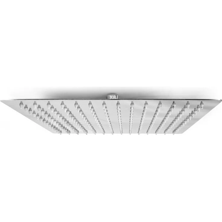 Grafner Regenduschkopf Grafner® Edelstahl Duschkopf 20x20 cm Regendusche, 100 Antikalk Düsen, Edel verchromt, DIN Anschluss 1/2 Zoll