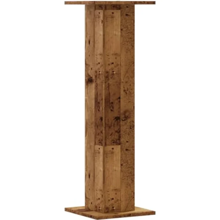 vidaXL Blumenständer 2 Stk Altholz-Optik 30x30x95 cm Spanplat – Bild 5