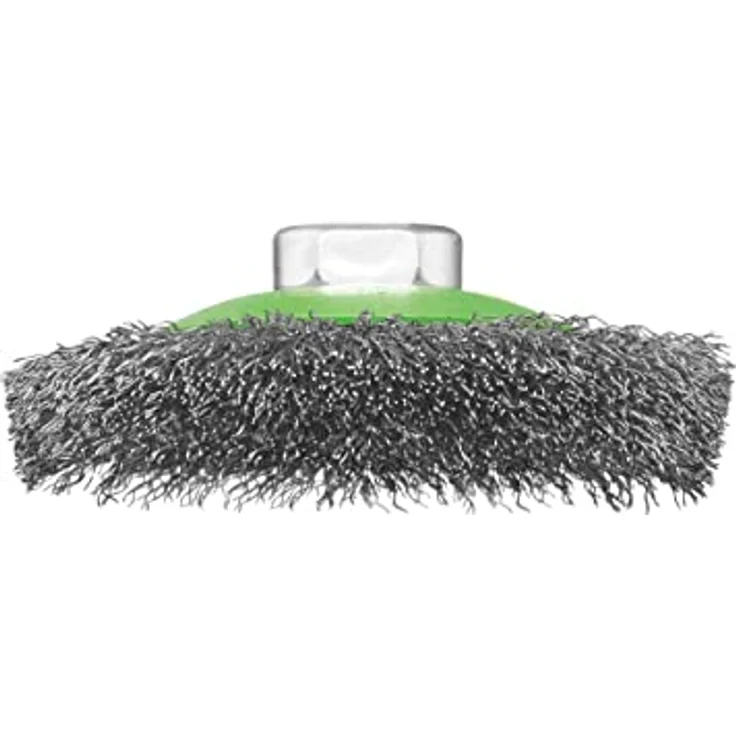 Bosch Professional Kegelbürste, gewellter Draht, rostfrei, 0,35 mm, 100 mm, 12500 U-min, M 14, 2608622108 - Preisvergleich – Bild 3