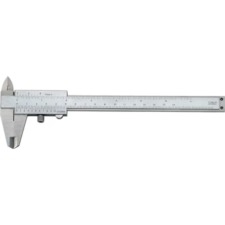 Forum Präzisionstaschenmessschieber Paralla x frei 150 mm, rostfreier Stahl, parallaxfreie Ablesung, analog, inkl. Etui – Bild 1