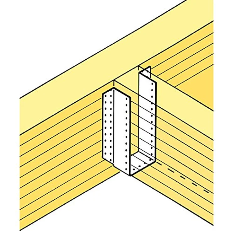 SIMPSON Balkenschuh BSD 200x280 mm, Holzverbinder aus feuerverzinktem Stahl für Außenanwendungen, hohe Tragfähigkeit bis 66,1 kN – Bild 2